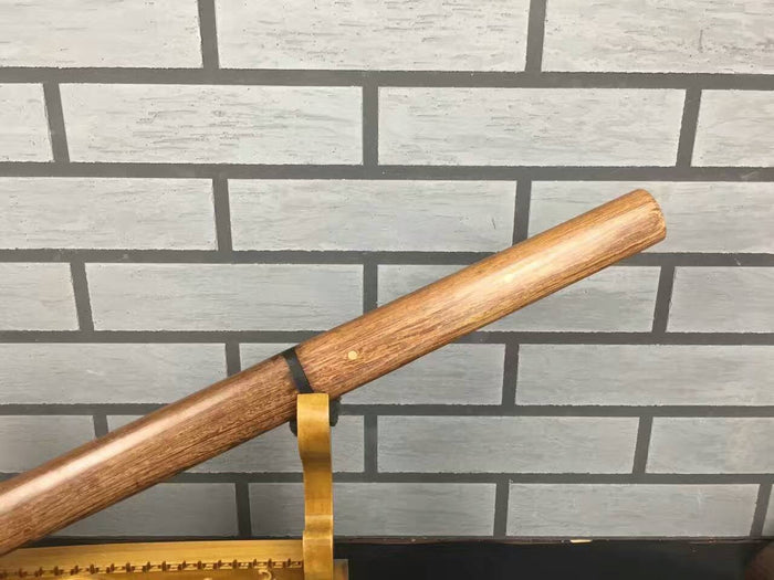 Tang dao(High manganese steel,Rosewood scabbard)Full tang,Length 39" - Chinese sword shop