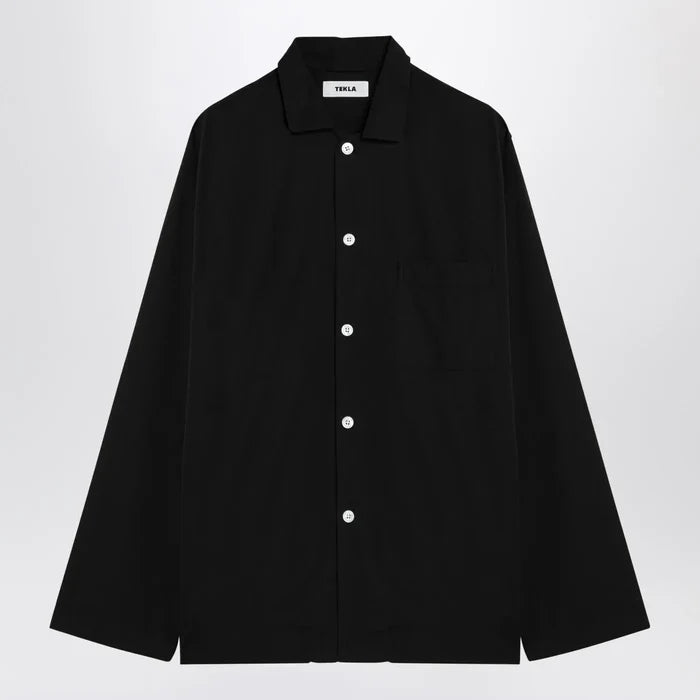 Tekla - Black pyjama shirt Brand Shirts & Tops S
