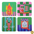 The Foodie Coasters - Set of 4