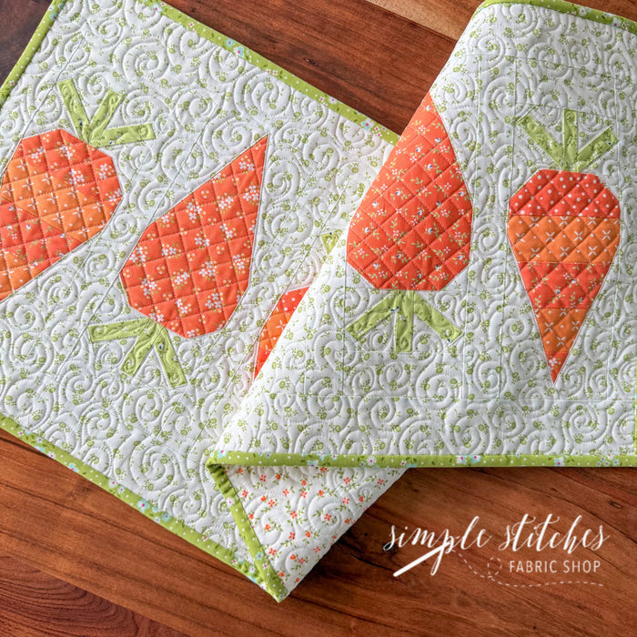 The Perfect Carrot Runner Paper Pattern - WHOLESALE (set of 10)