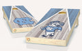 UNC  North Carolina Cornhole Board Vinyl Wrap Laminated Sticker Set Decal