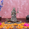 White Whale Superfine Ganga MATA Brass Statue Religious Goddess Sculpture Idol
