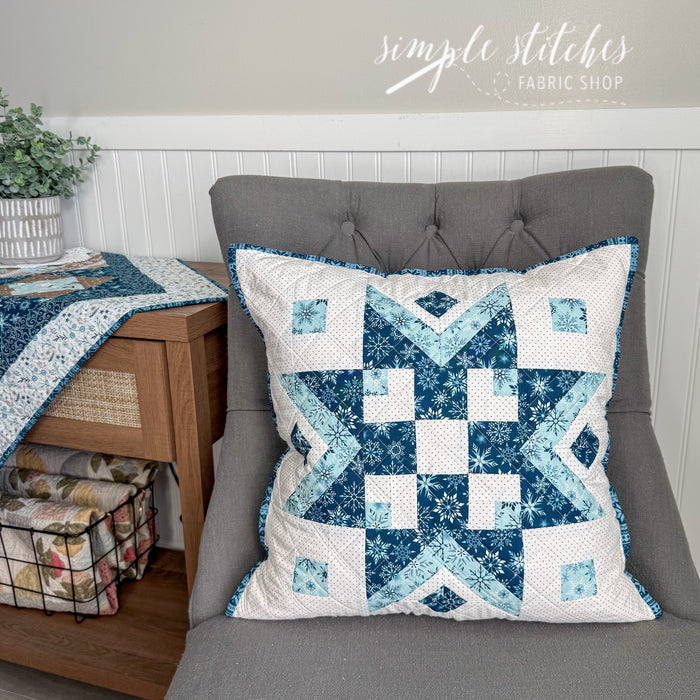 Winter Flurries Pillow Pattern