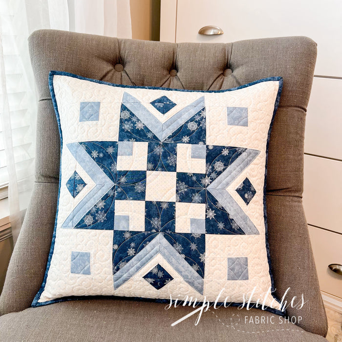 Winter Flurries Pillow Pattern