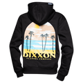 Women's Ocean Front Pullover Hood - Black