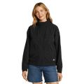 Women's WindPac Convertible Packable Hoodie-Black-Regular-2