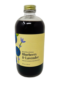 Wood Stove Kitchen - Blueberry and Lavender Cocktail & Drink Mix, 16 fl oz