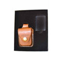 Zippo Gift Set with Brown Loop Pouch - LPGS/LPLB - Gear Exec (1975639736435)