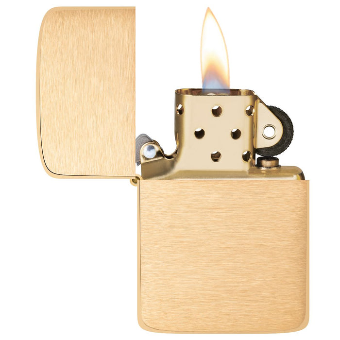 Zippo Lighter: 1941 Replica - Brushed Brass 1941B