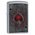 Zippo Lighter: Ace of Spades - Street Chrome 79476 - Gear Exec (1975625613427)