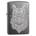Zippo Lighter: Aztec Owl - Black Ice 78117 - Gear Exec (1975604445299)