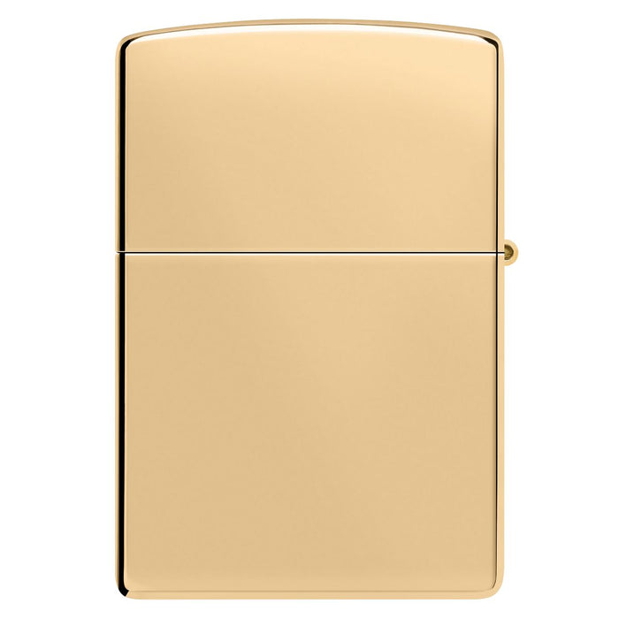 Zippo Lighter: HP Brass 254B