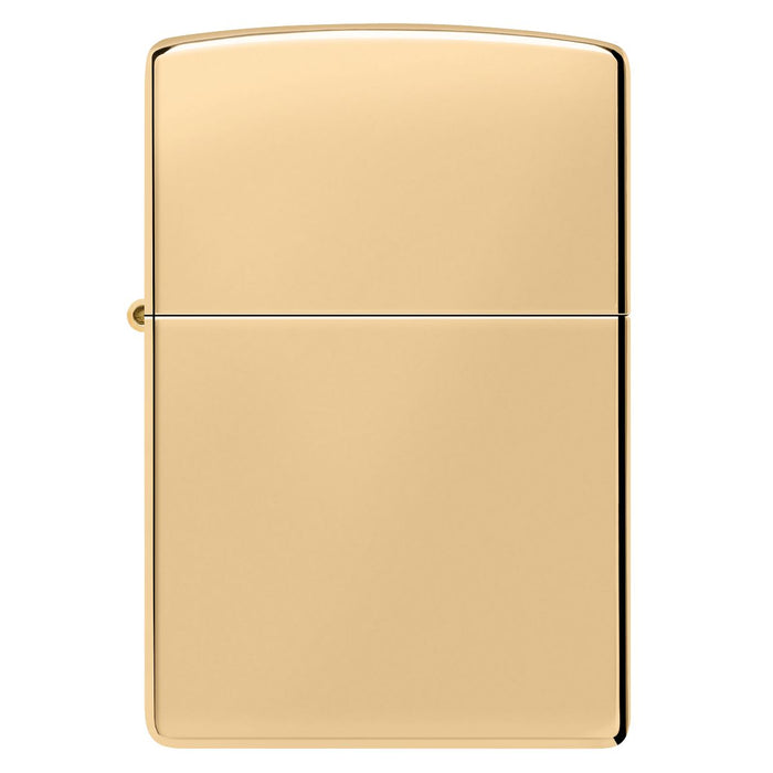 Zippo Lighter: HP Brass 254B