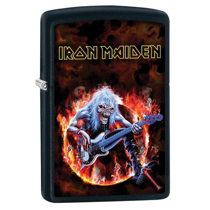 Zippo Lighter: Iron Maiden, Fear of the Dark - Black Matte 80061 (2029568753779)