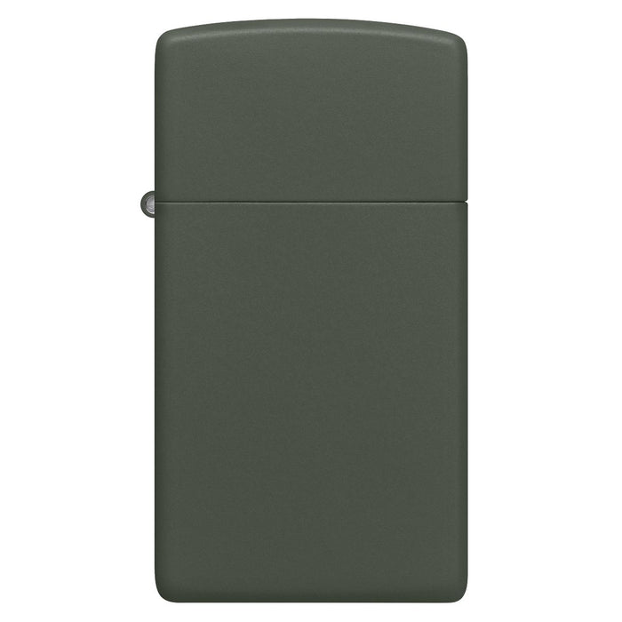 Zippo Lighter: Slim - Green Matte 1627