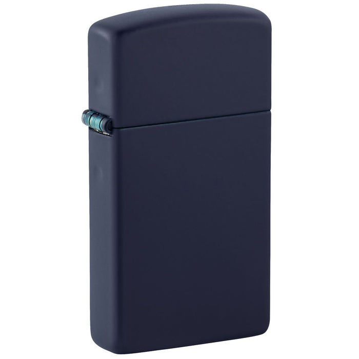 Zippo Lighter: Slim - Navy Blue Matte 1639