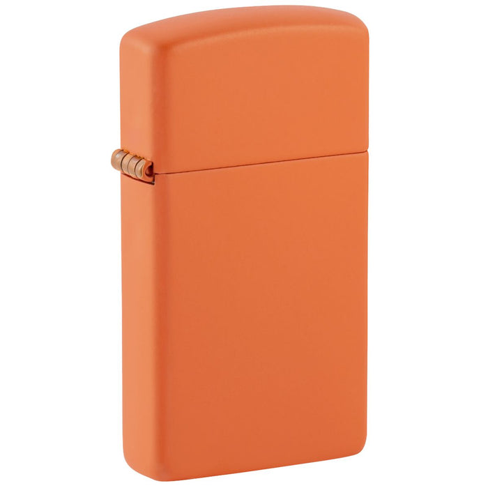 Zippo Lighter: Slim - Orange Matte 1631