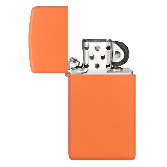 Zippo Lighter: Slim - Orange Matte 1631