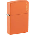 Zippo Lighter: Zippo Logo - Orange Matte 231ZL